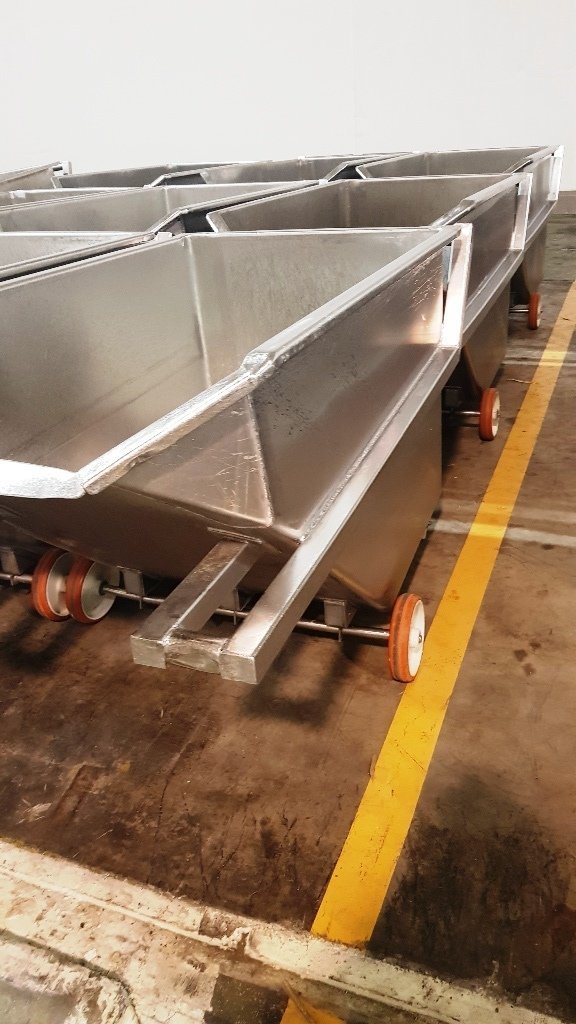 LOT 397 SS BINS