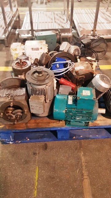 LOT 423 PUMPS MOTORS