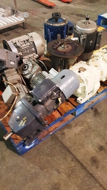LOT 424 PUMPS MOTORS