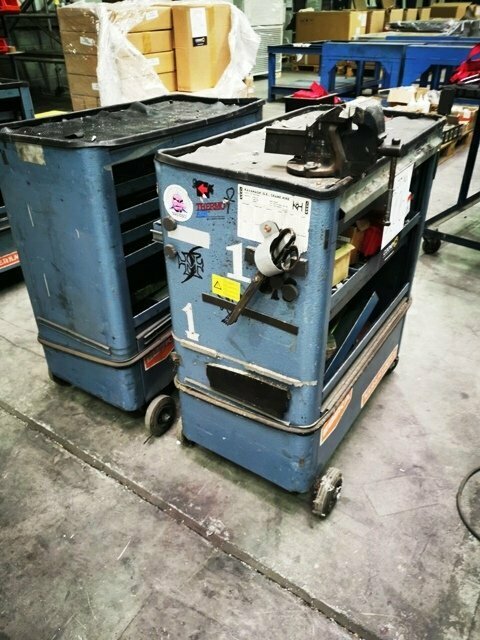 LOT 206 - TOOL CABINETS