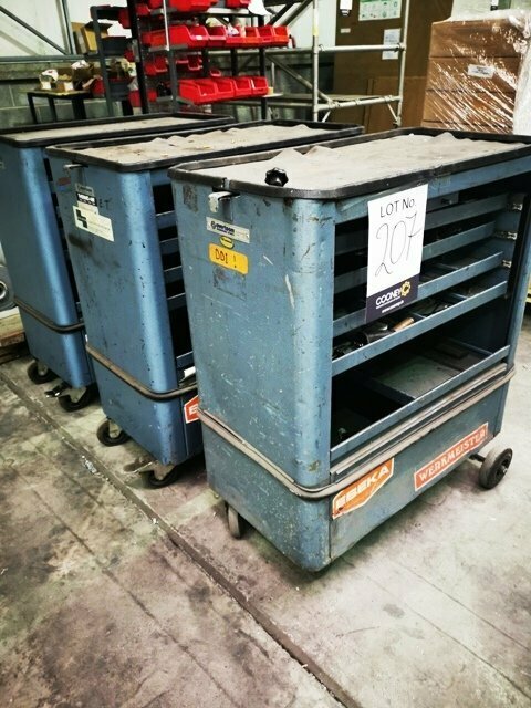 LOT 207 - TOOL CABINETS