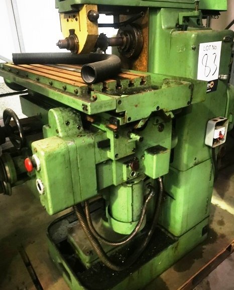 LOT 83 - Milling Machine