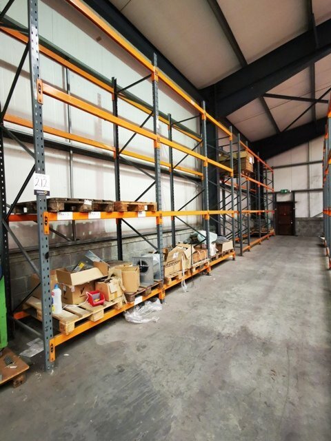 LOT 212 - Pallet Racking