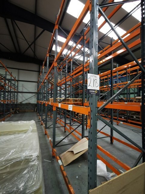 LOT 218 - Pallet Racking