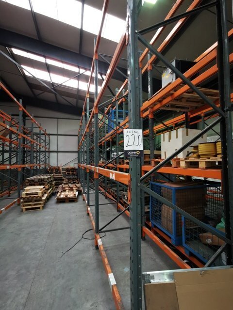 LOT 220 - Pallet Racking