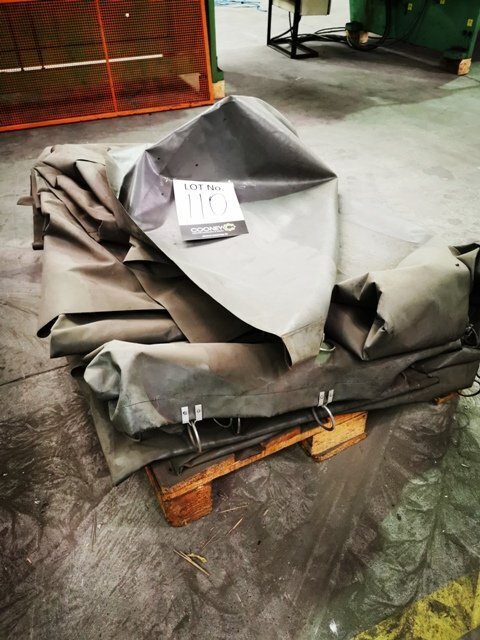 LOT 110  -  WELDING CURTAINS