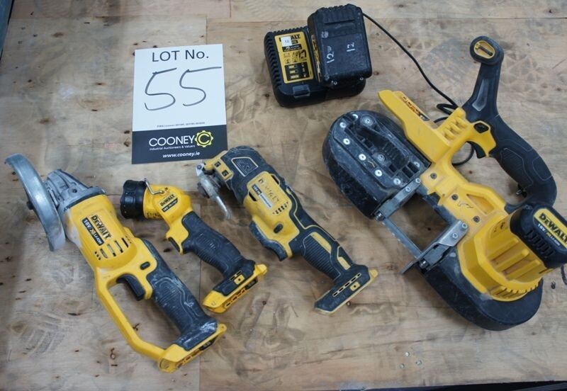 LOT 55 -  DEWALT TOOLS
