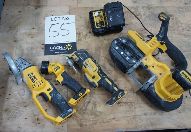 LOT 55 -  DEWALT TOOLS