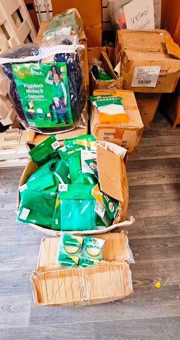 LOT 5 -  St PATRICKS DAY STOCK