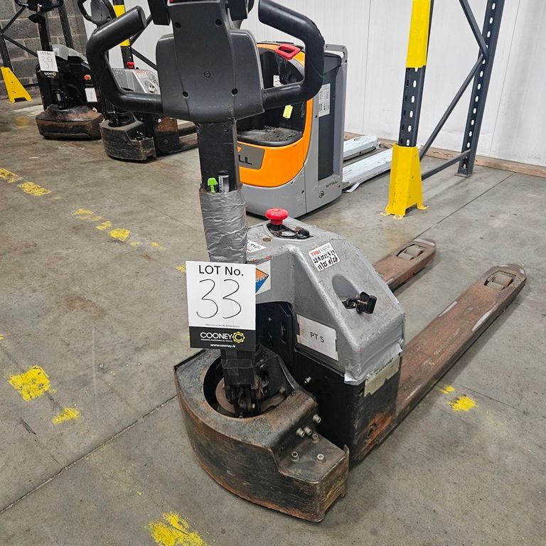 LOT 33 -  ELECTRIC PALLET TRUCK