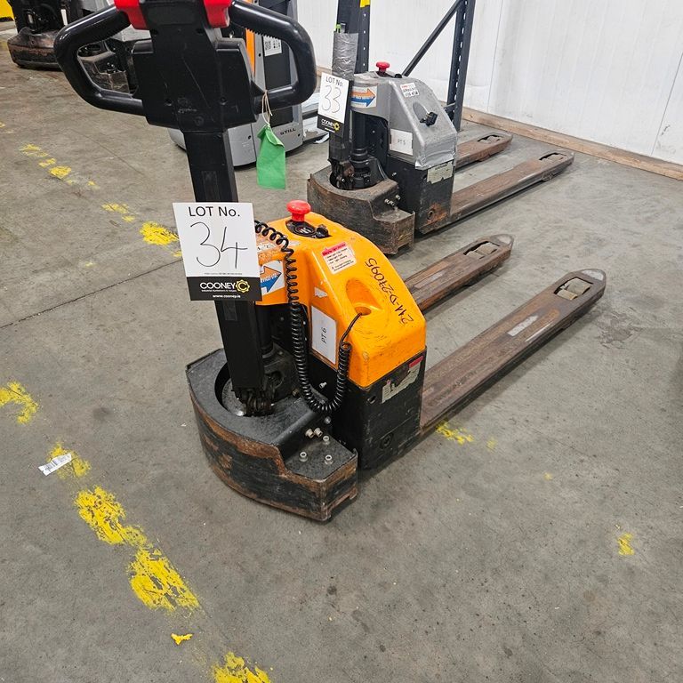 LOT 34 -  ELECTRIC PALLET TRUCK