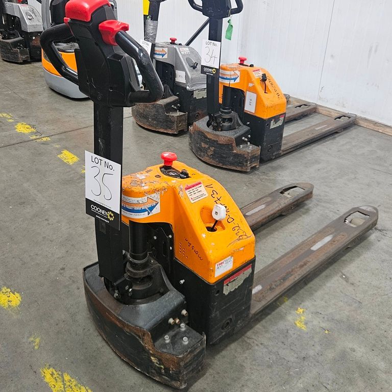 LOT 35 -  ELECTRIC PALLET TRUCK