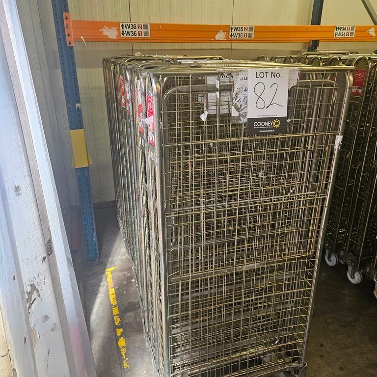 LOT 82 -  CAGE TROLLYS