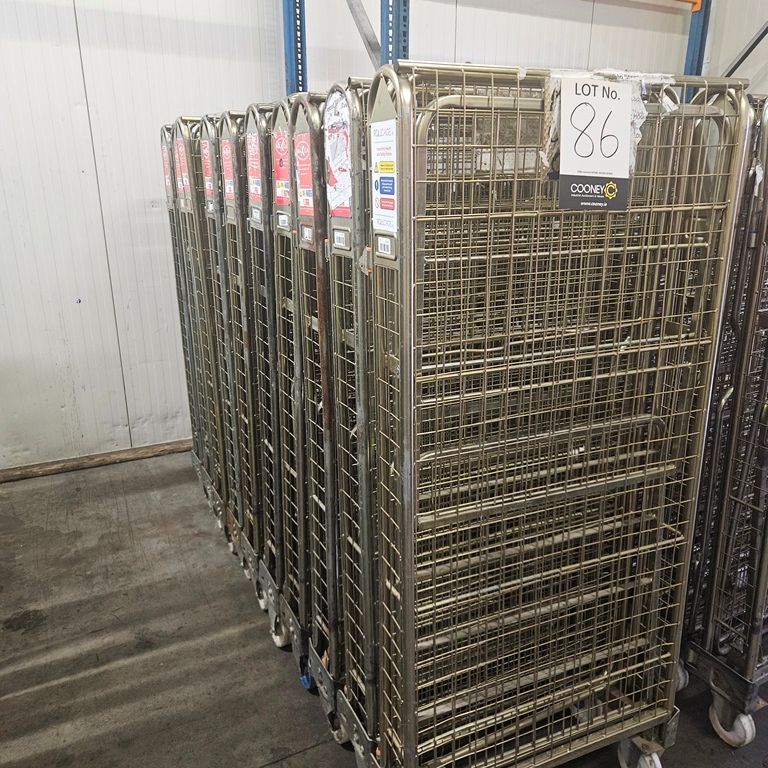 LOT 86 -  CAGE TROLLYS