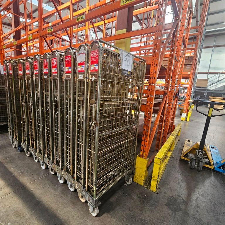 LOT 90 -  CAGE TROLLYS
