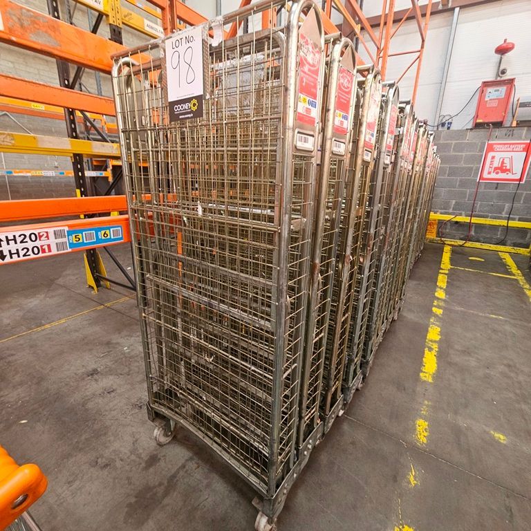 LOT 98 -  CAGE TROLLYS