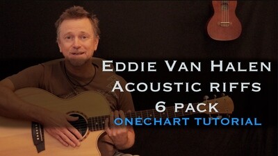 EVH 6 pack of acoustic riffs - Van Halen