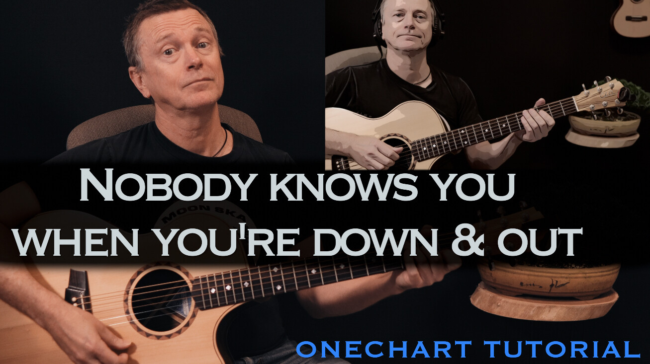 Nobody knows you when you&#39;re down and out - Eric Clapton