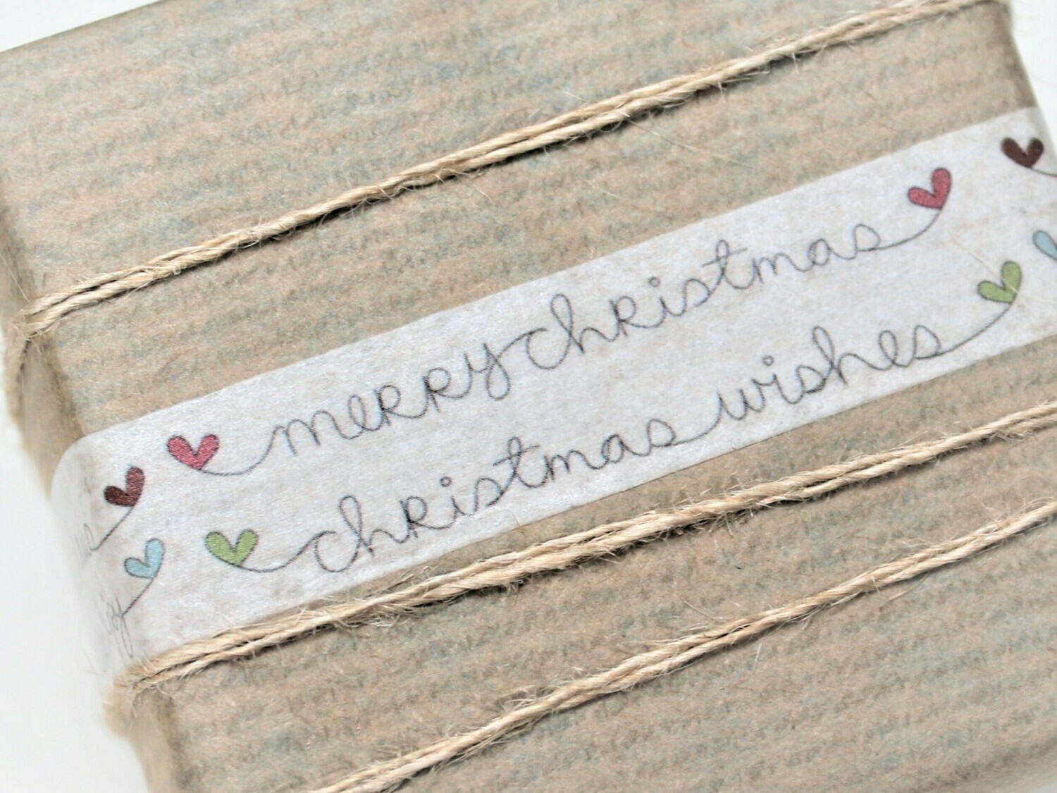 Christmas Wishes Paper Tape