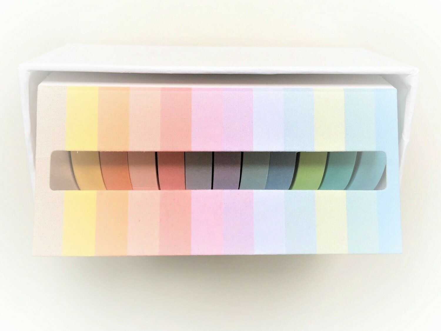 Rainbow Pastel Paper Tape Set