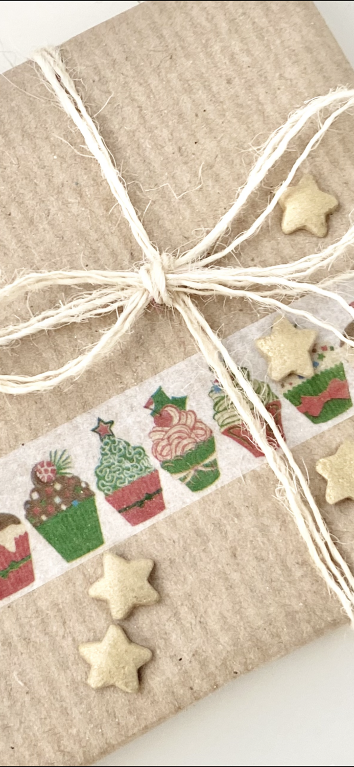 Paper Tape 15mm - Christmas Cakes