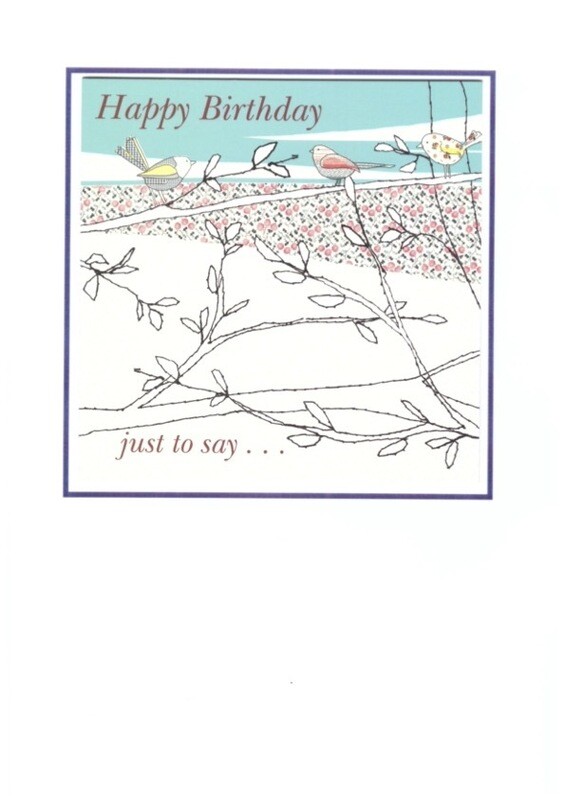 Happy Birthday card-journal