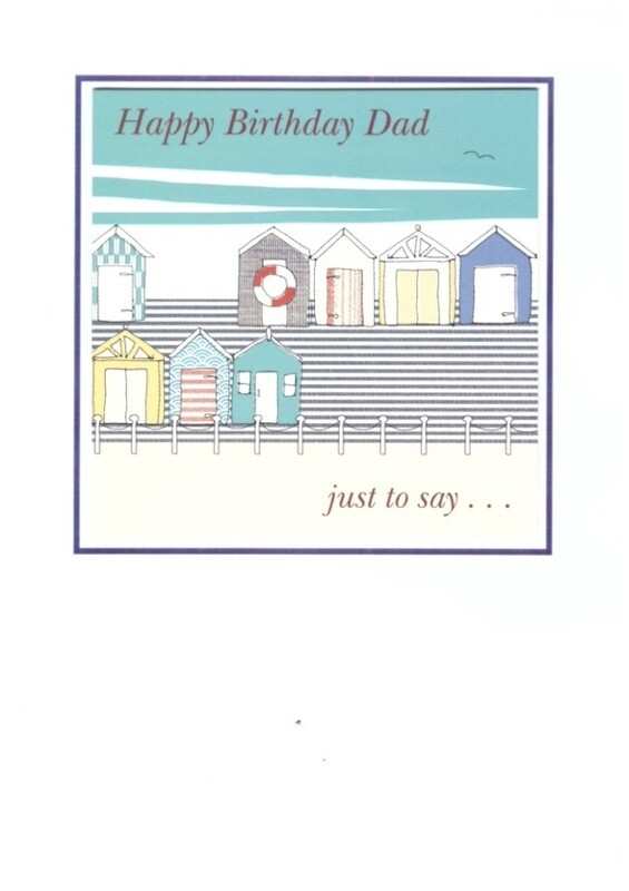 Happy Birthday Dad card-journal