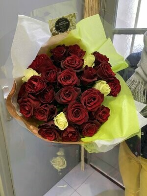 Bouquet de roses Valentin