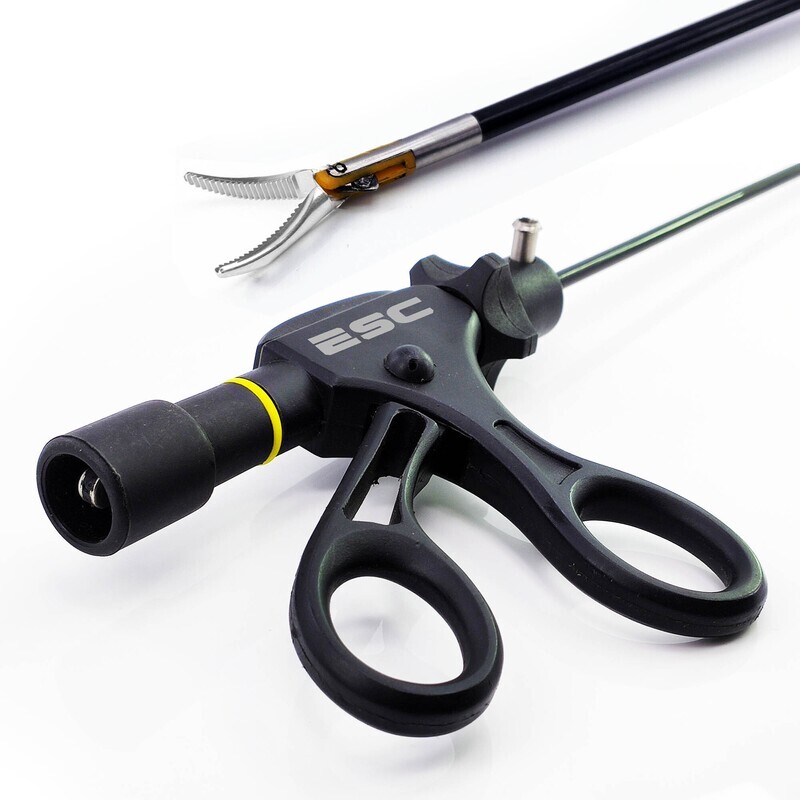 Laparoscopic Bipolar Grasping Forceps - Maryland / Ruby / Fenestrated