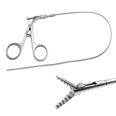 Urology Instruments Flexible Grasper Forceps for Cystoscopy, Hysteroscopy 5fr