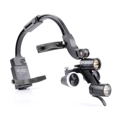 Surgical Headlight with Loupe, Wireless Dental ENT Medical Light