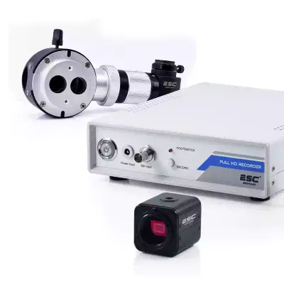SALE - Surgical Microscope Camera with Recorder and Beam Splitter