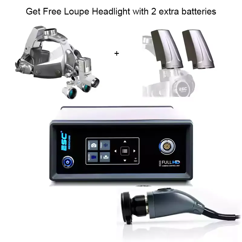 Full HD Endoscopy Laparoscopic Camera with Free Light Source