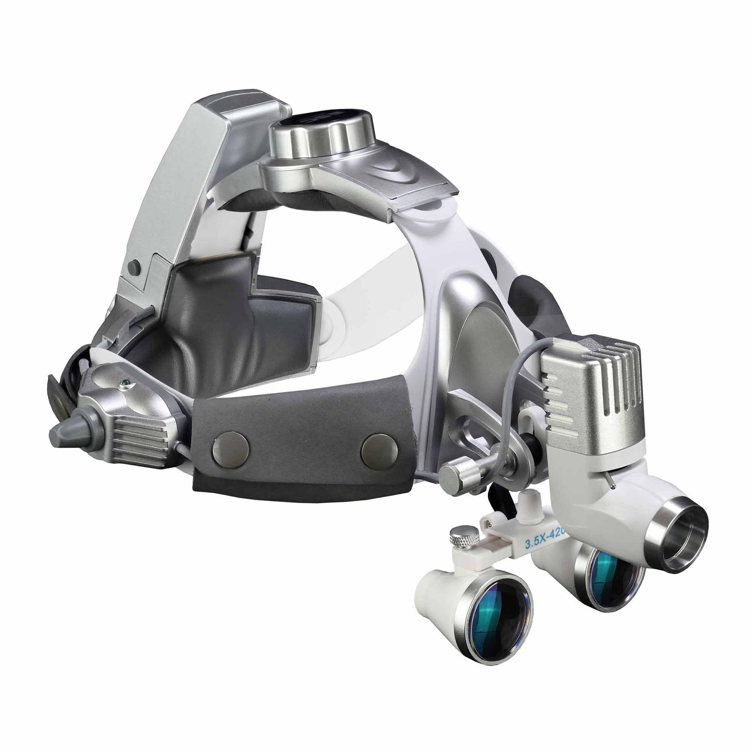 Surgical Headlight with Dental Loupe