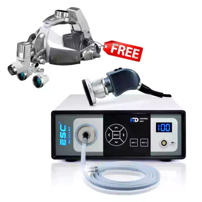 Portable Endoscopy Camera Unit with Cold LED Light Source