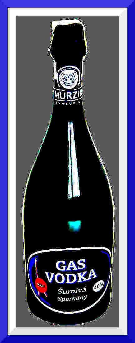 Газированная водка Gas Vodka &quot;MURZIN&quot; 0,75 л. 40%