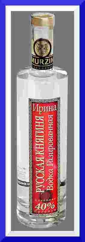 Газированная водка &quot;Русская княжна Ирина&quot; 0,5 л. 40%