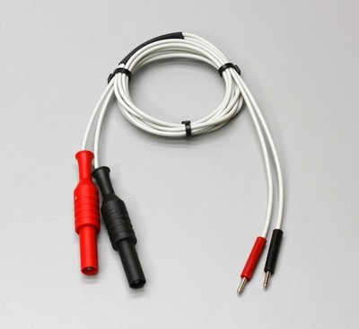 Stimulator Cable - Set of 2 Safety Connector to 2mm Male Pin