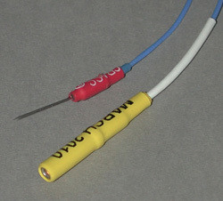 Set of Three Grass Platinum Subdermal Needle Electrodes (48in)