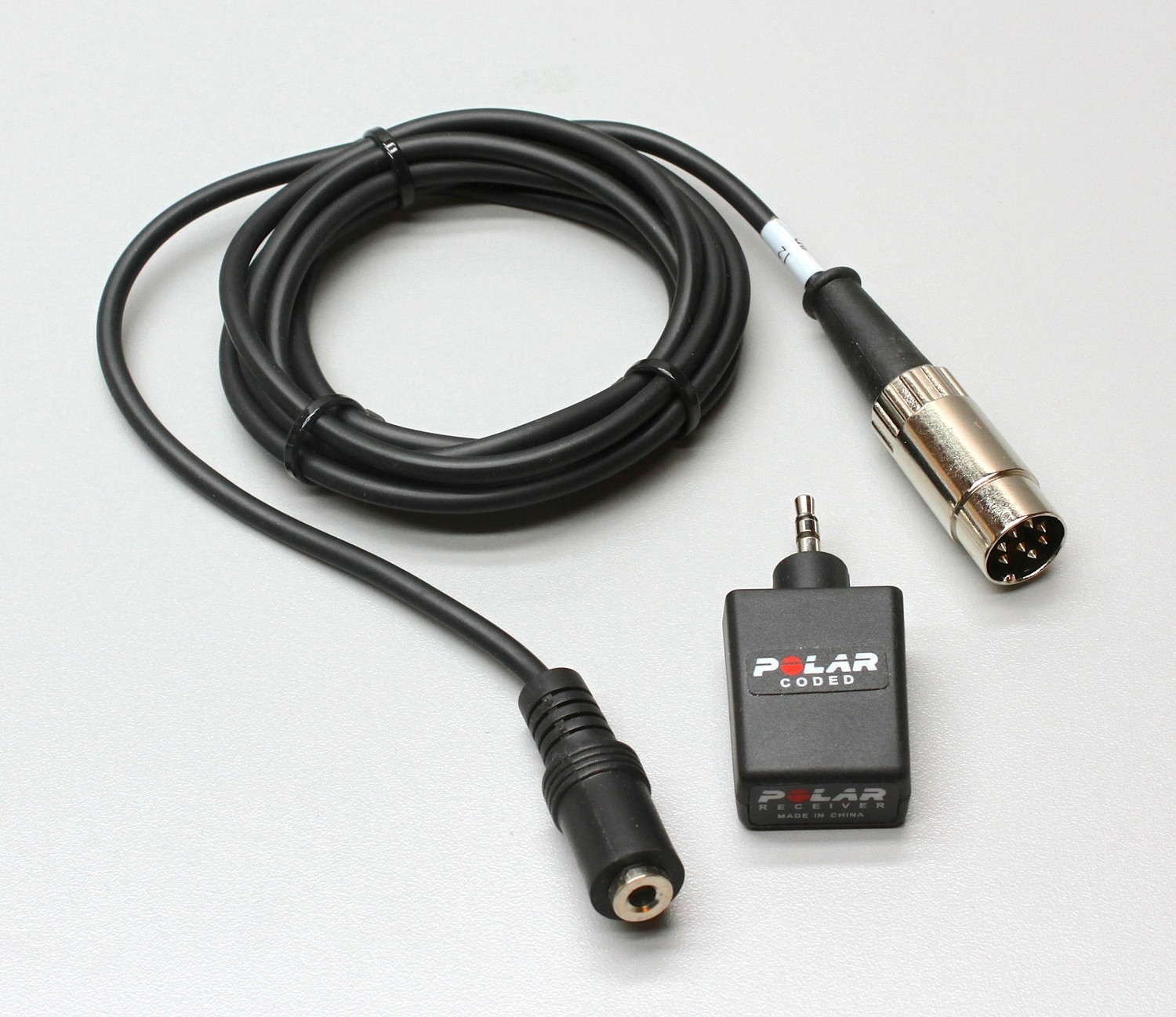 Polar(R) Heart Rate Receiver with 6' adapter cable