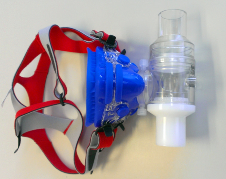 Petite Mask, Head Gear, adapter and 2 Way Non-Rebreathing Valve