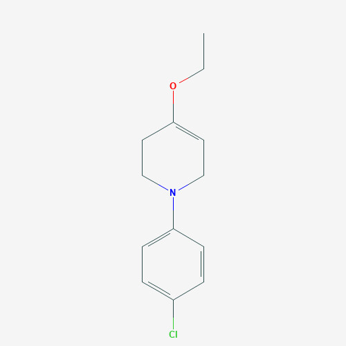 1-(4-chlorophenyl)-4-ethoxy-1,2,3,6-tetrahydropyridine - C13H16ClNO