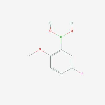 2-Methoxy-5-fluoro benzene boronic acid - 179897-94-0 - 5-Fluoro-2-methoxyphenylboronic acid - C7H8BFO3