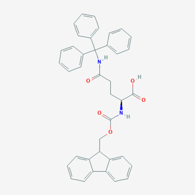 FMOC-L-Glutamine-(trityl)-OH - 132327-80-1 - Nalpha-Fmoc-Ndelta-trityl-L-glutamine - C39H34N2O5