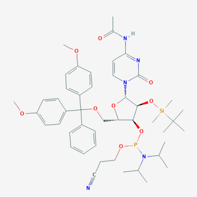 5'-O-DMT-2'-OTBDMS N-Ac Cytidine Phosphoramidite (Amidite) - CAS No. 121058-88-6