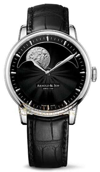Arnold & Son HM Perpetual Moon Stainless Steel 1GLAS.B01A.C122S