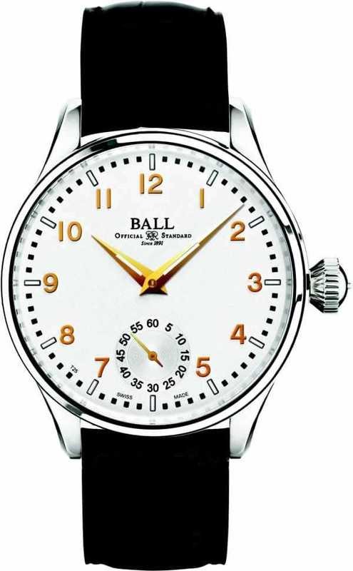 Ball Watch NEW Trainmaster Officer NM3038D-LJ-WH
