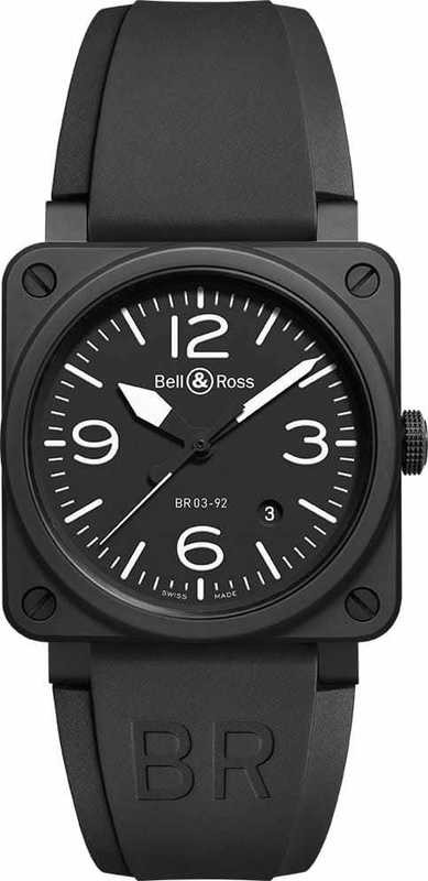 Bell & Ross BR 03-92 Black Matte BR0392-BL-CE