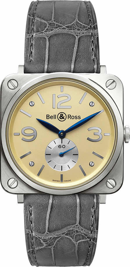 Bell & Ross BR-S White Gold Ivory Dial BRS-WHGOLD-IVORY-D - Exquisite  Timepieces
