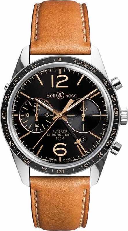 Bell & Ross BR 126 Sport Heritage GMT & Flyback BRV126-FLY-GMT-SCA